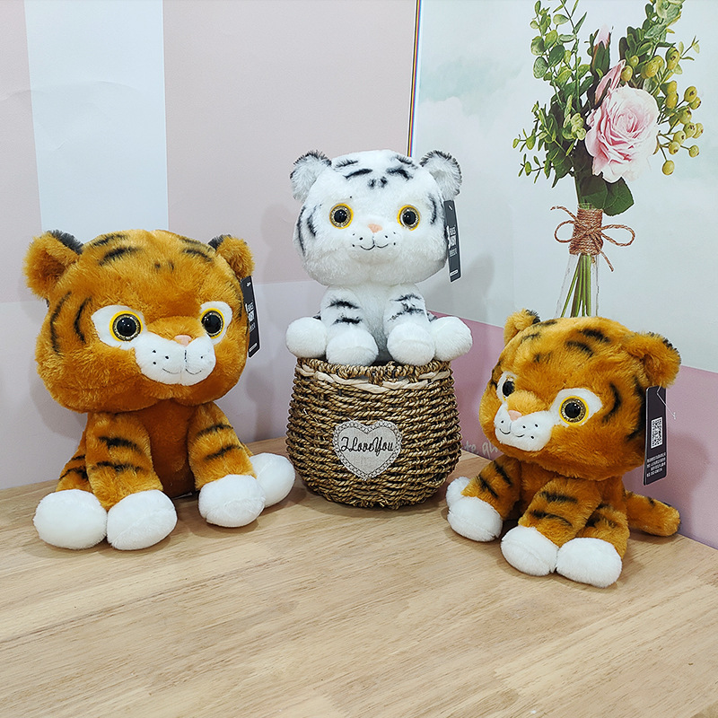 Tiger doll Cute Year of the Tiger Plush Toys Annual Meeting Company Gift Wholesale Dolls Children's 