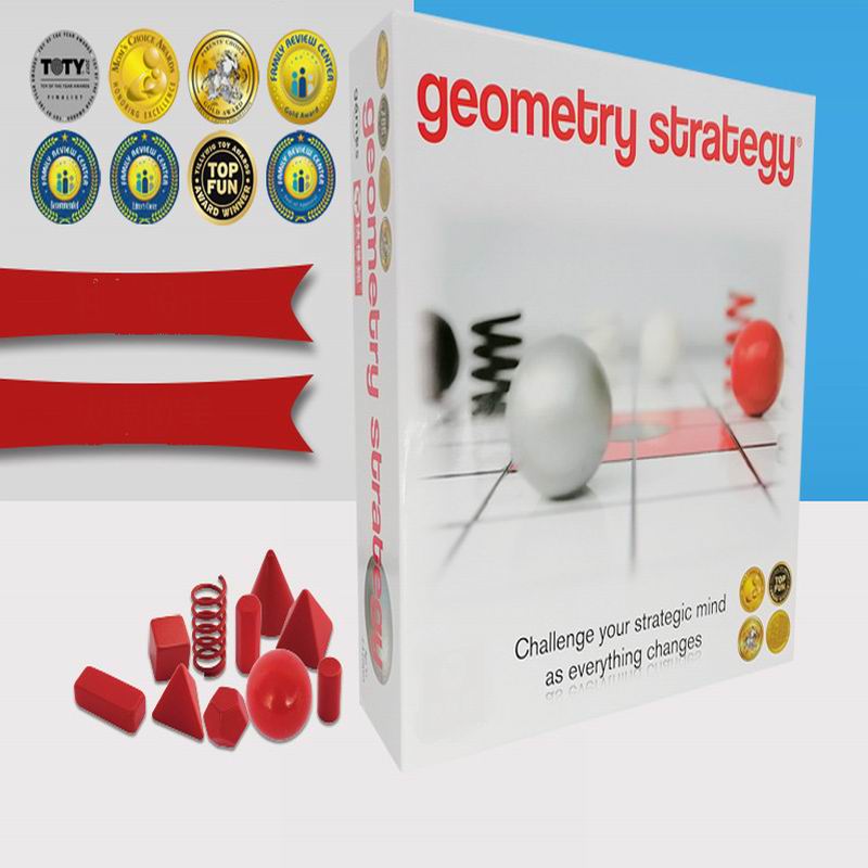 Geometry Strategy Desktop Children's Intelligence and Logic Training Games Chess Toys